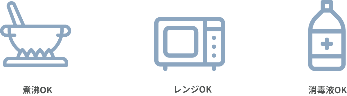 選べる消毒方法
